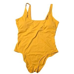 Everlane Square Neck One-Piece Swimsuit